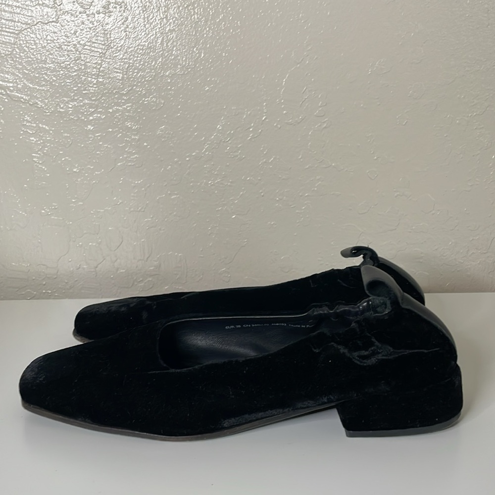 COS Black Velvet Women's Shoes - Picture 7 of 12